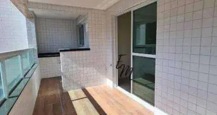 Apartamento com 2 dormitórios à venda, 93 m² por R$ 465.000,00 - Canto do Forte - Praia Grande/SP