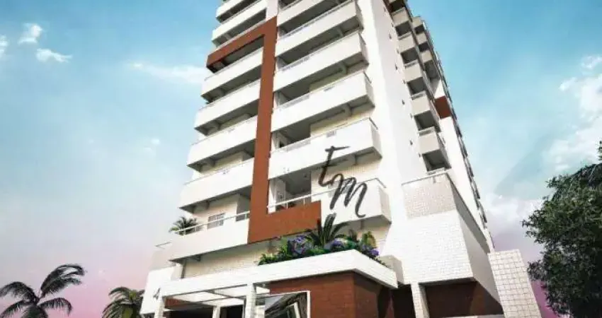 Apartamento com 2 dormitórios à venda, 63 m² por R$ 348.000,00 - Maracanã - Praia Grande/SP