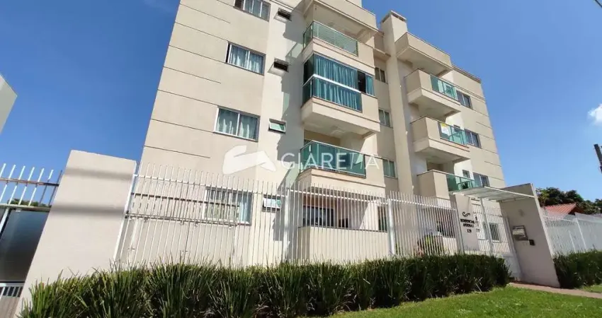 Apartamento semi mobiliado no residencial apoema i, jardim pancera, toledo-pr