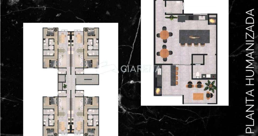 Apartamento com ótima localização à venda no JARDIM GISELA, TOLEDO - PR