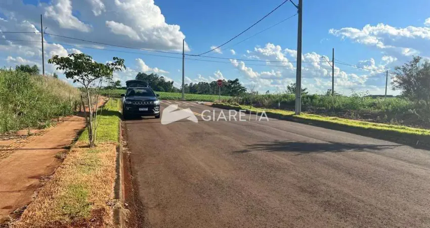 Terreno à venda em excelente localização, novo sobradinho, toledo - pr