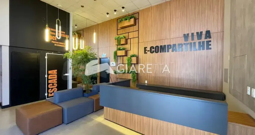 Apartamento à venda no edifício e-compartilhe, biopark, toledo - pr