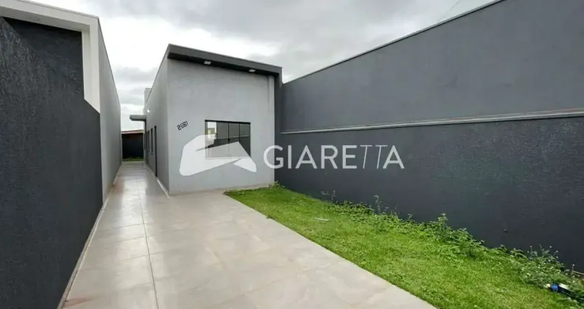 Casa com 02 dormitórios à venda, jardim coopagro, toledo - pr