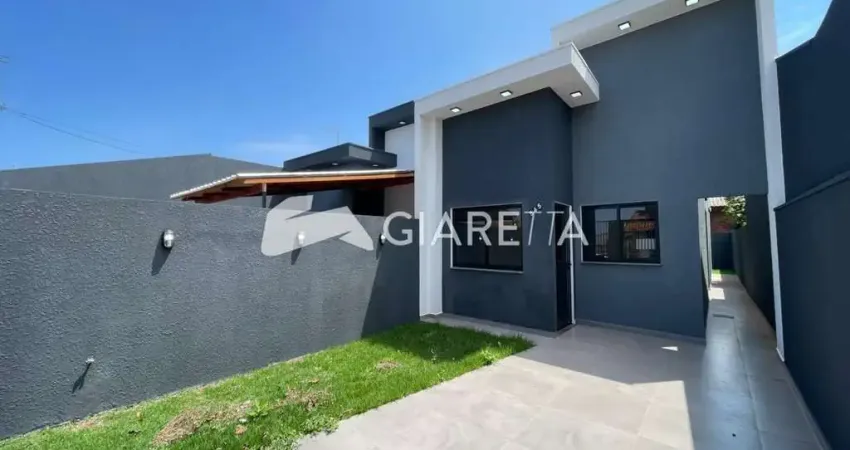 Casa com 02 dormitórios à venda, jardim coopagro, toledo - pr