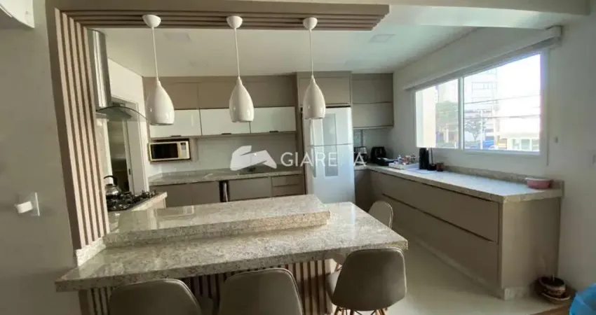 Apartamento semi-mobiliado à venda no edifício dom serafim, centro, toledo - pr