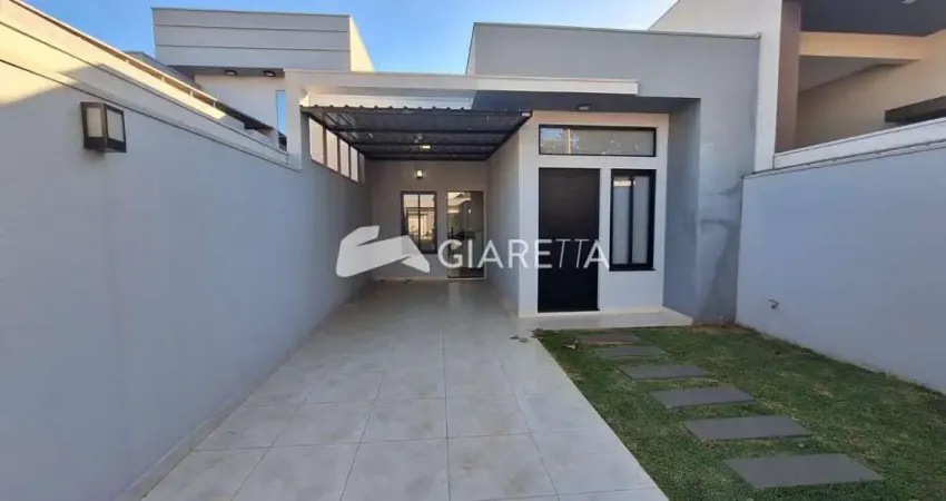 Casa nova para locação em excelente localização na vila industrial, toledo - pr