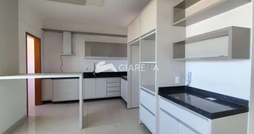 Apartamento amplo para locação no edifício torre de bizet, centro, toledo - pr