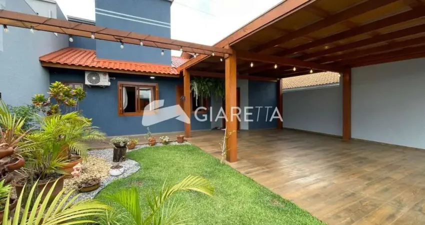 Casa com 03 dormitórios para locação, jardim panorama, toledo - pr