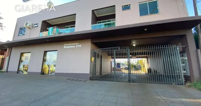 Apartamento para locação no condomínio redendor, vila becker, toledo - pr