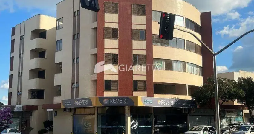 Apartamento no edifício verdes campos para locação no centro, toledo - pr