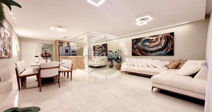 Apartamento Moderno e Mobiliado com Vista Panorâmica para o Mar no Gonzaga – Santos/SP
