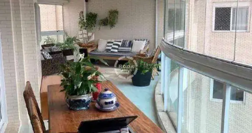 Apartamento de Alto Padrão no Cap Ferrat, Santos - 3 Suítes e Lazer Completo