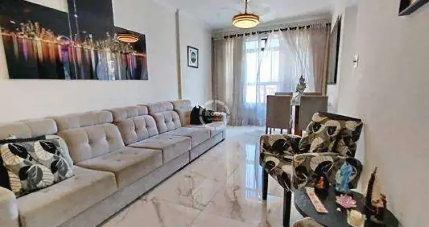 Apartamento à Venda no Embaré, Santos | 2 Dorms (1 Suíte), Dependência e Cozinha Reformada