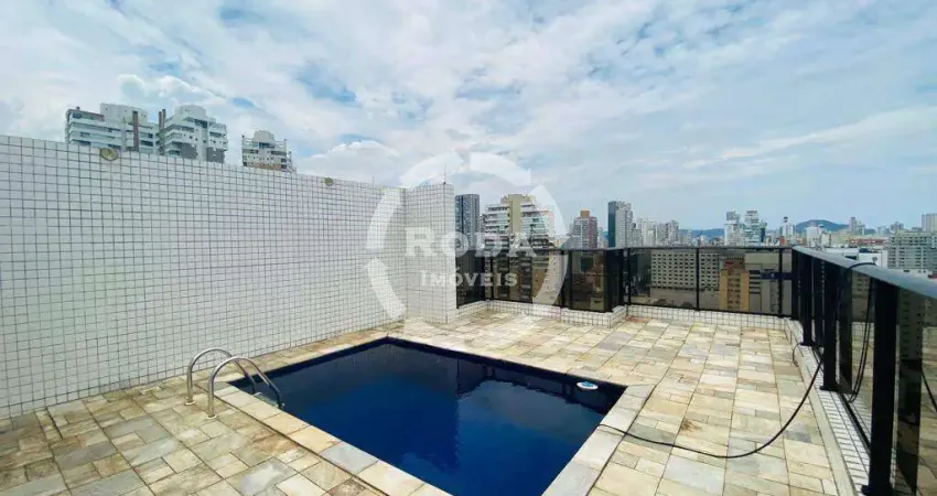 Cobertura Duplex com 3 quartos sendo 1 suíte e Piscina Privativa 3 vagas de Garagem