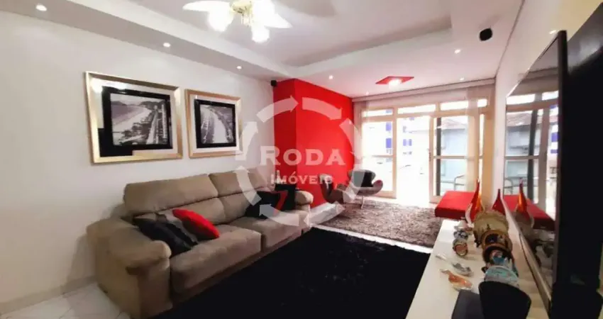 Apartamento à venda no gonzaga, santos - 3 quartos (1 suíte), 2 vagas na rua pasteur