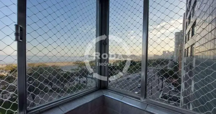 Apartamento de Frente para o Mar no Gonzaga, Santos/SP – Ótima Oportunidade