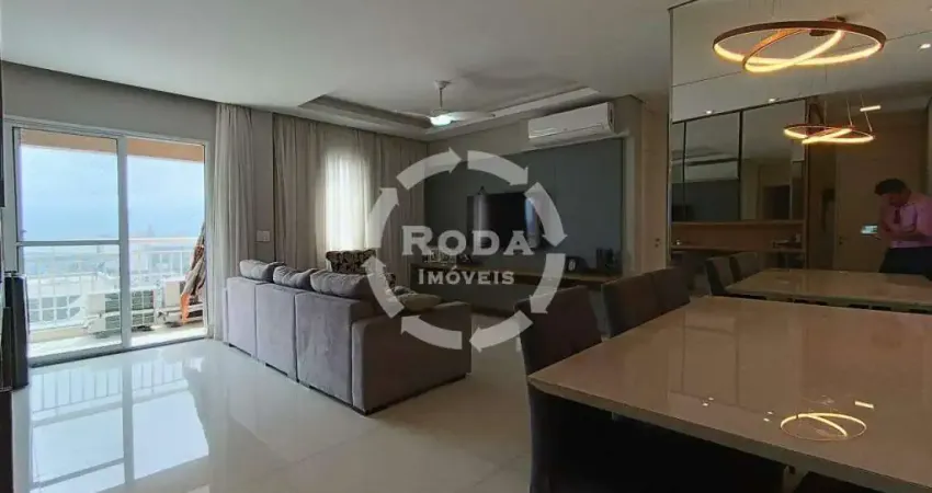 Apartamento moderno no Estuário – 2 dormitórios, suíte, 2 vagas de garagem, lazer completo - Santos/SP