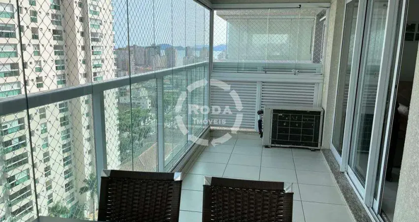 Apartamento com lazer a venda em santos, localizado no bairro da ponta da praia.