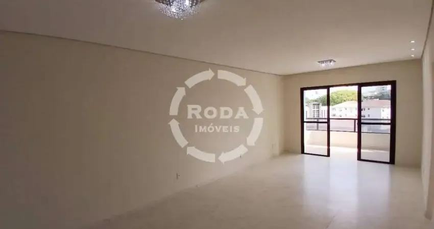 Maravilhoso apartamento com vista livre, varanda, 2 dormitórios, Ponta da Praia em Santos-SP