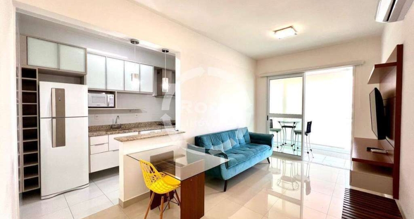 Apartamento 1 Dormitório, 1 Suíte, Andar Alto, na Quadra da Praia no José Menino - PORTEIRA FECHADA.