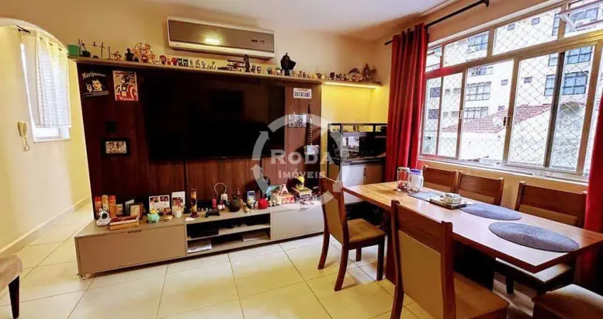Apartamento à Venda – 90 m² | 3 Dormitórios | 1 Vaga | Boqueirão – Santos/SP