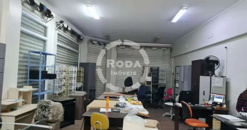 Ponto comercial para alugar na Avenida Senador Feijó, --, Encruzilhada, Santos