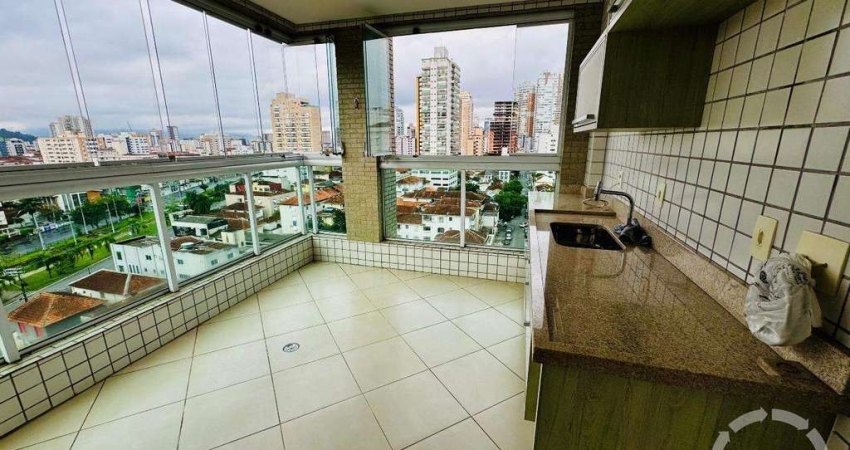 Apartamento com 3 quartos à venda na Rua Ceará, --, Pompéia, Santos