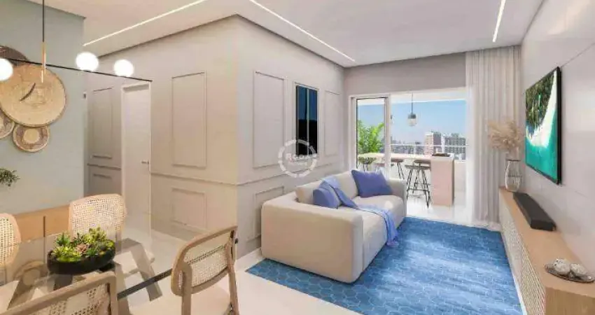 Apartamento á venda 3 dormitórios 2 suítes 2 vg edifício vitra gonzaga