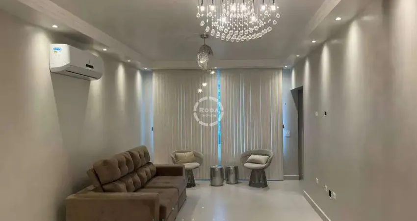 Apartamento 2 dormitórios 2 suites vaga demarcada a venda no bairro da Pompéia - Santos