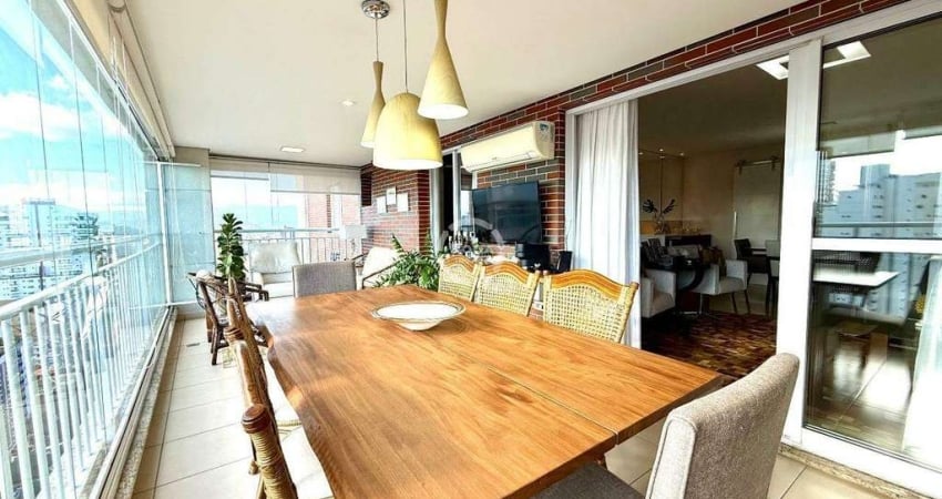 Apartamento de alto padrão para locação na Vila Rica – 150m², 3 suítes, 3 vagas e lazer espetacular!