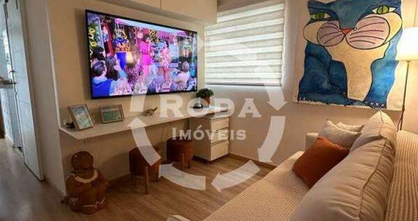 Apartamento à venda, 1 quarto, 1 vaga, Ponta da Praia - Santos/SP
