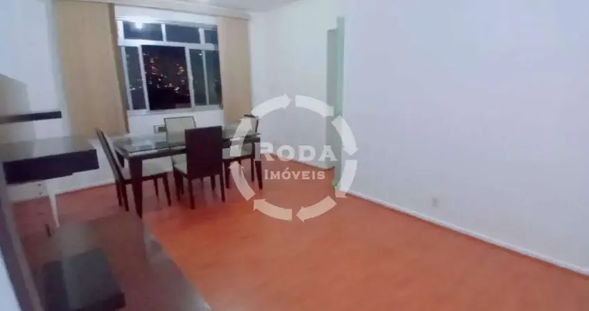 Excelente 2 dormitórios + dependencia e garagem demarcada no Bairro do Campo Grande - Santos - SP