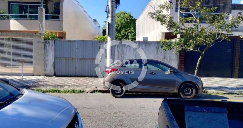 Terreno à venda, 1 quarto, Campo Grande - Santos/SP