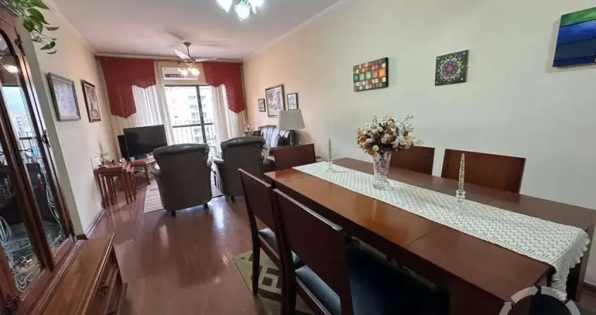 Apartamento à venda | 126 m² | 3 dormitórios | 2 vagas de garagem | embaré/santos-sp