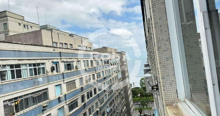 1 dormitório amplo sendo suite 1 vaga todo reformado frente praia