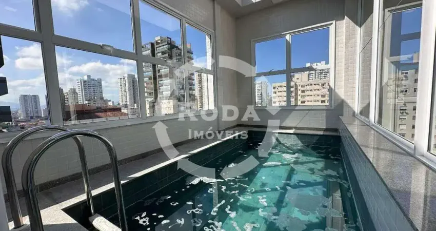 Cobertura Duplex com 3 Quartos na quadra da Praia - Embaré