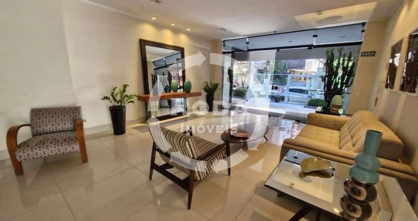 Apartamento para locação, com 3 dormitórios, 1 suite, 1 vaga, no bairro do Boqueirão em Santos!