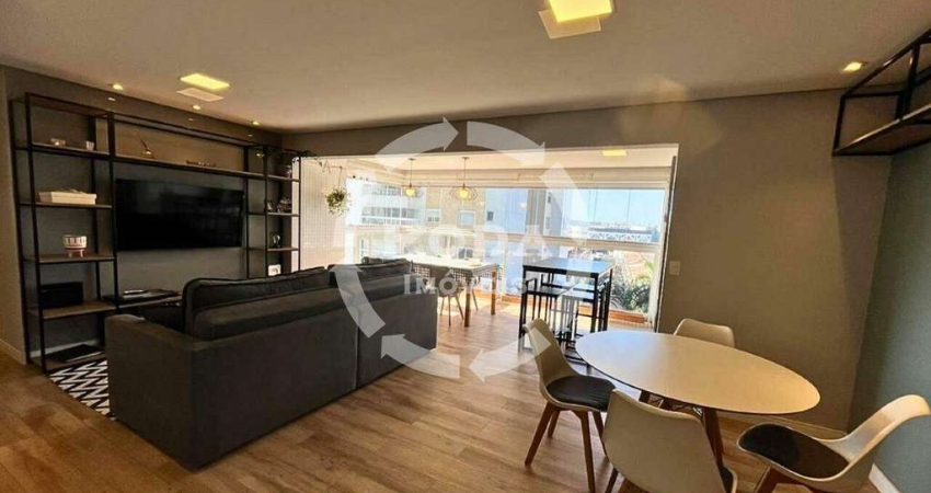Apartamento à venda, 3 quartos, 1 suíte, 2 vagas, Ponta da Praia - Santos/SP