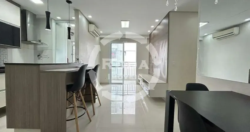 Apartamento 02 quartos Lazer Completo Marapé Santos/SP.