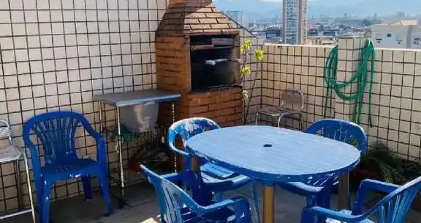 Excelente Cobertura Triplex 3 Dormitórios 142m² no Bairro do Boqueirão - Santos - SP