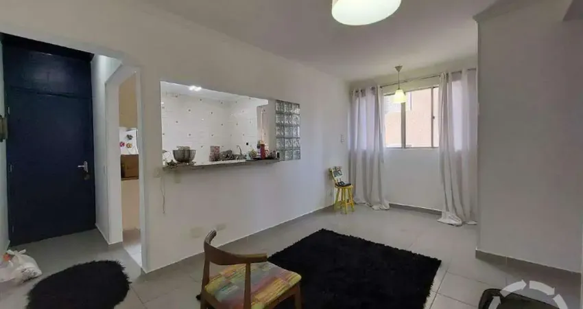 Apartamento à venda na ponta da praia , 02 quartos, portaria e elevador