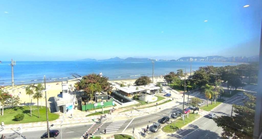 Apartamento Alto Padrão com Vista para o Mar – 3 Dormitórios, 200m² – Ponta da Praia, Santos