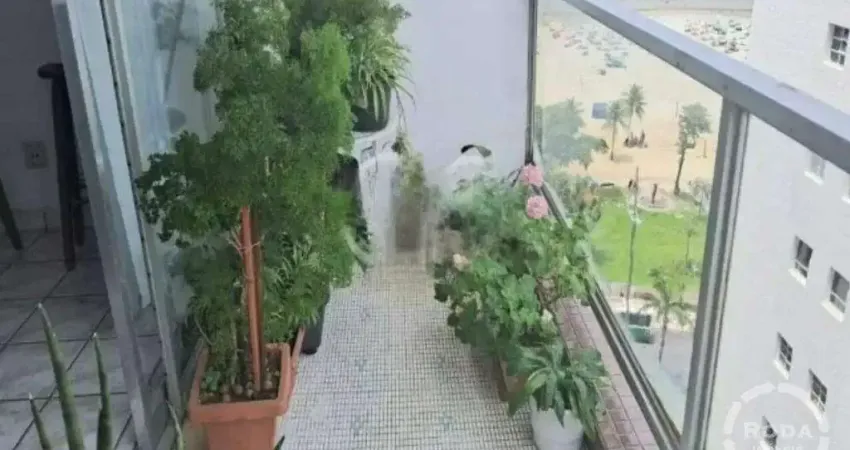 Apartamento com 90 m² e Vista para o Mar no Gonzaga Santos/SP!