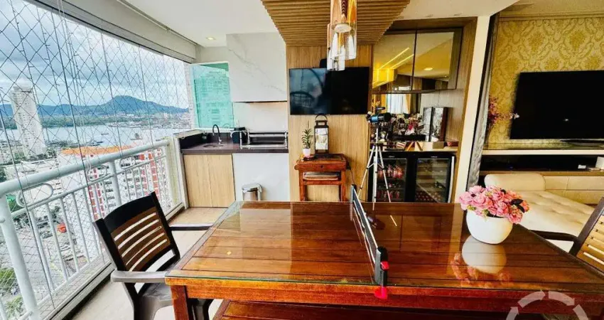 Apartamento com 3 quartos à venda na Avenida Rei Alberto I, --, Ponta da Praia, Santos