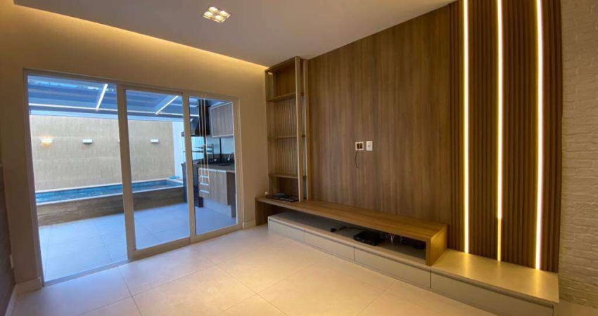 Casa para aluguel, 3 quartos, 1 suíte, 1 vaga, Campo Grande - Santos/SP