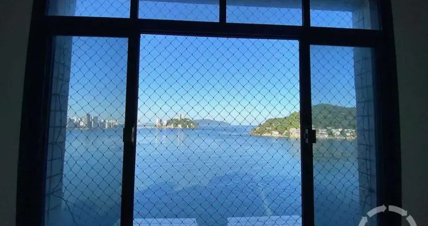 Sala Living à venda, 1 quarto, 1 vaga, Morro dos Barbosas - São Vicente/SP