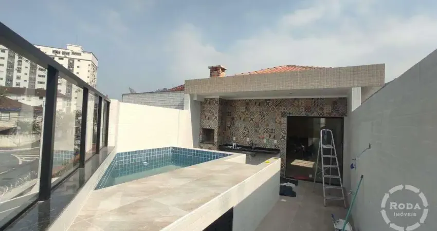 Casa com 3 quartos à venda na Rua Princesa Isabel, --, Vila Belmiro, Santos