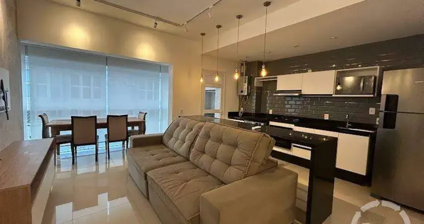 Excelente apartamento no gonzaga, com varanda gourmet,