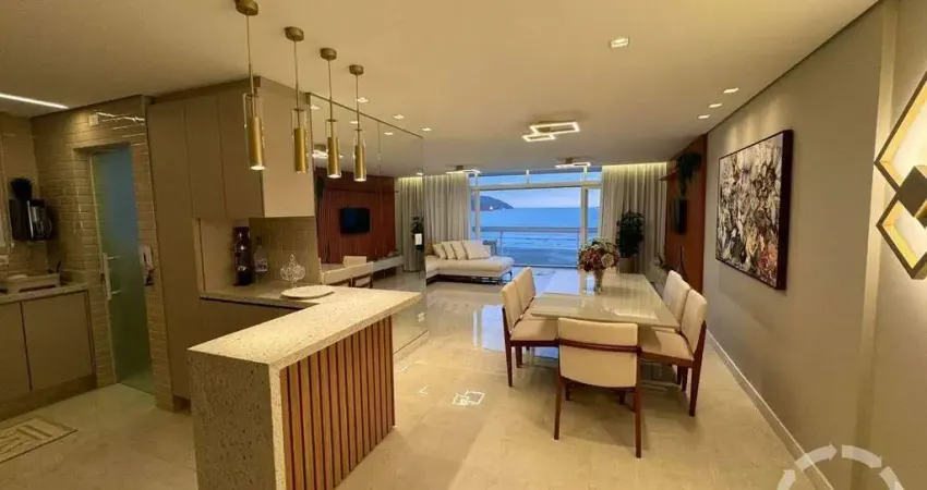 Apartamento a venda 03 quartos vista mar gonzaga santos/sp.