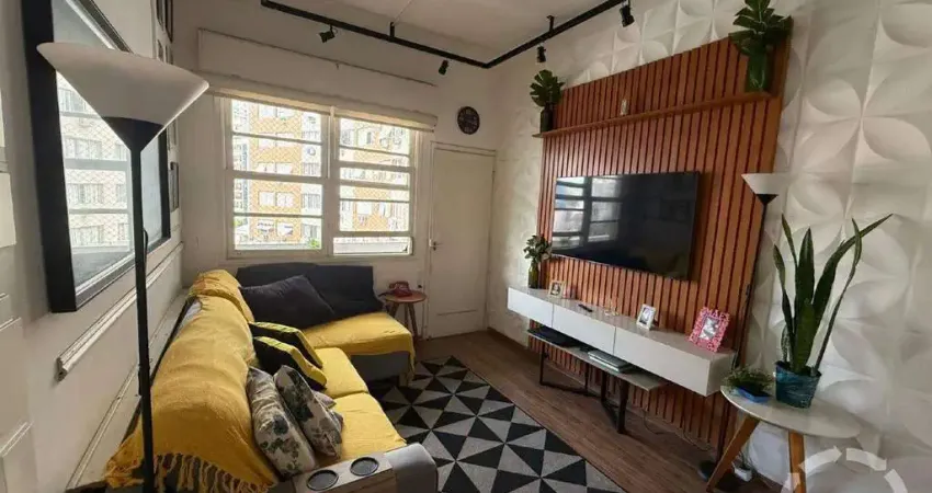 Apartamento à venda no gonzaga – 3 dormitórios, vista livre e excelente localização!